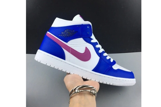 1 MID HYPER HYPER VIOLET-WHITE 554724-451 554724-451 AIR JORDAN ROYAL 0218